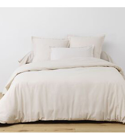 Housse Couette -  Doumie -180X290cm - Coton - Ecru
